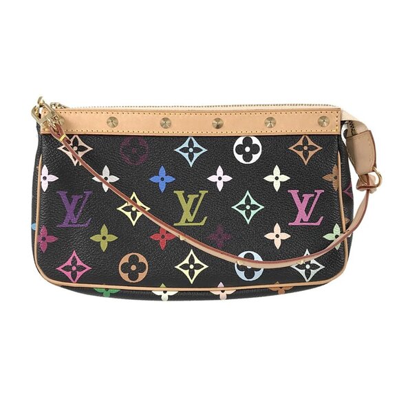 LOUIS VUITTON Monogram Multi Color Pochette Accessoires Pouch - Picture 1 of 15